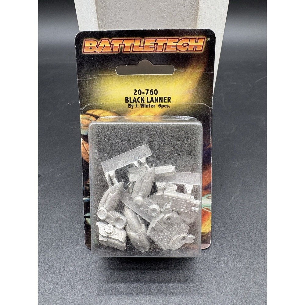 BattleTech Black Lanner OmniMech Ral Partha 20-760 NOS Sealed 6pcs